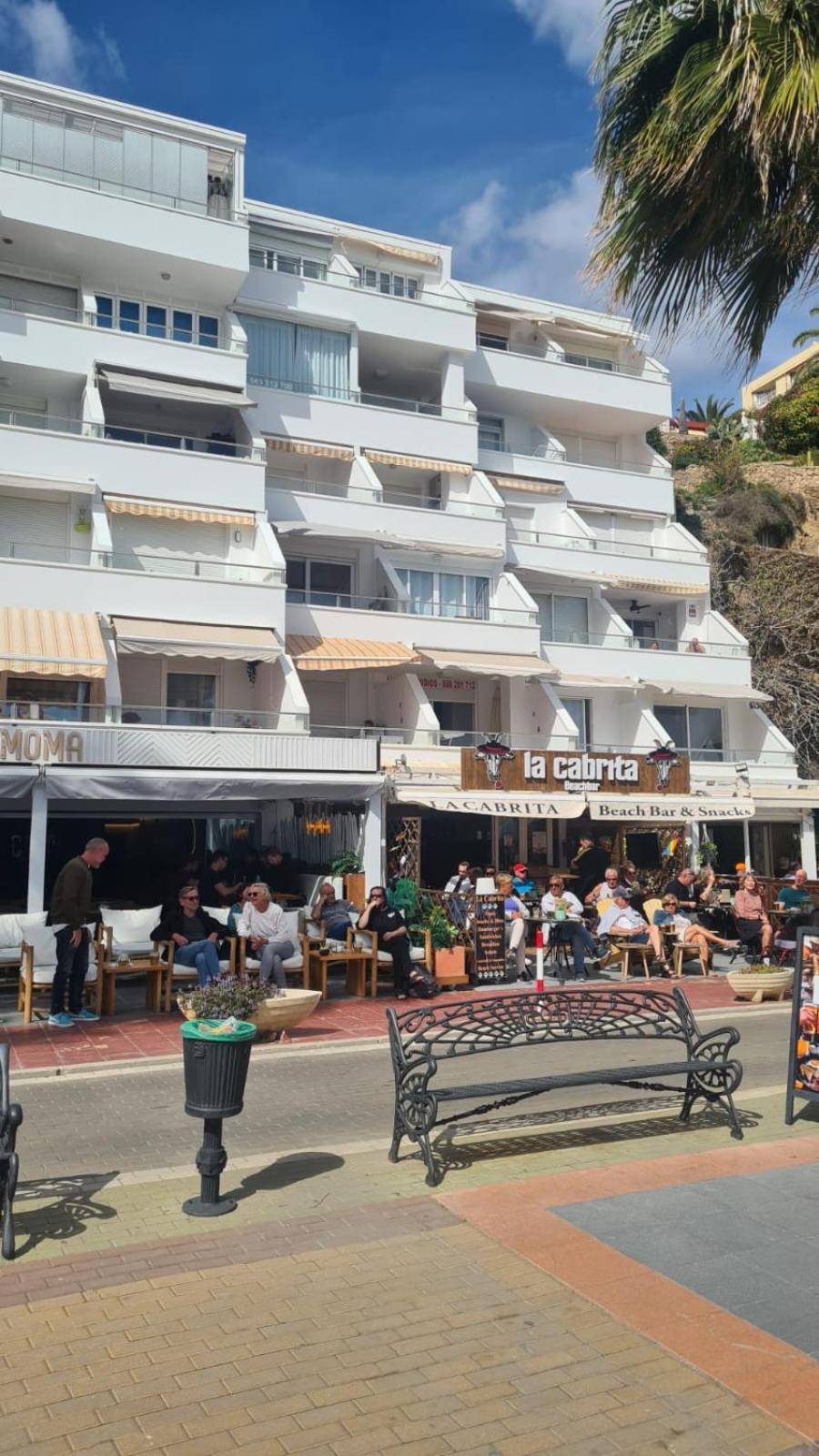 Roca Chica. Studio - First Line Beach Torremolinos Exterior photo